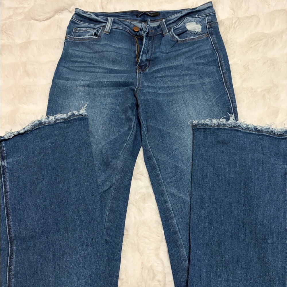 Flying Monkey Classic Blue Straight Leg Jeans